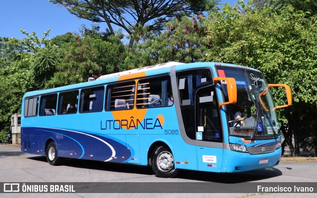 Litorânea Transportes Coletivos 5085 na cidade de São Paulo, São Paulo, Brasil, por Francisco Ivano. ID da foto: 9480077.