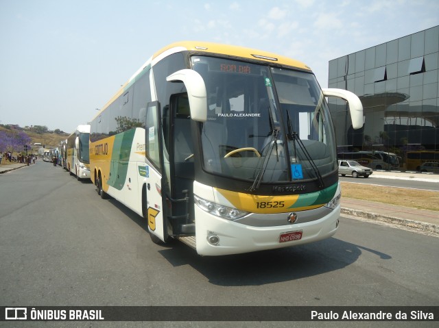 Empresa Gontijo de Transportes 18525 na cidade de Belo Horizonte, Minas Gerais, Brasil, por Paulo Alexandre da Silva. ID da foto: 9482846.