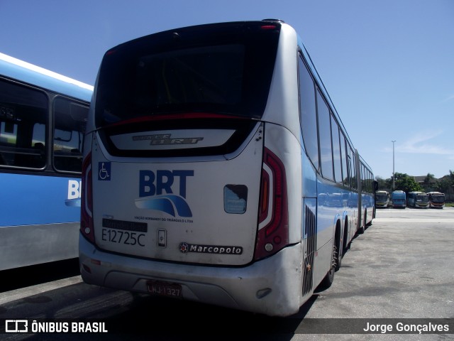 BRT RIO E12725C na cidade de Rio de Janeiro, Rio de Janeiro, Brasil, por Jorge Gonçalves. Número da foto: #9482284.
