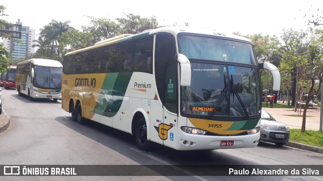 Empresa Gontijo de Transportes 14155 na cidade de Belo Horizonte, Minas Gerais, Brasil, por Paulo Alexandre da Silva. ID da foto: 9482806.