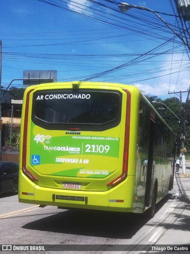 Viação Pendotiba 2.1.109 na cidade de Niterói, Rio de Janeiro, Brasil, por Thiago De Castro. Número da foto: #9482689.