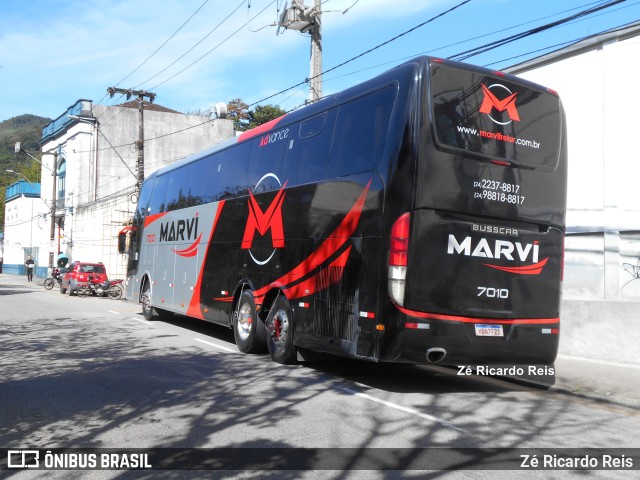 Marvi Fretamento e Turismo 7010 na cidade de Petrópolis, Rio de Janeiro, Brasil, por Zé Ricardo Reis. Número da foto: #9481747.