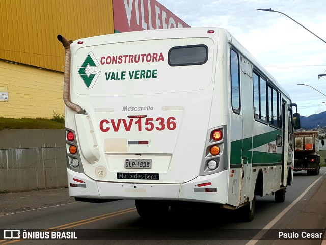 Construtora Vale Verde CVV1536 na cidade de Itabira, Minas Gerais, Brasil, por Paulo Cesar. Número da foto: #9481195.