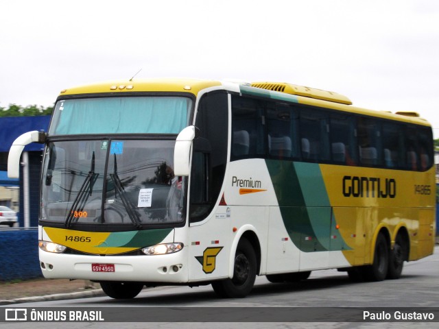 Empresa Gontijo de Transportes 14865 na cidade de São Paulo, São Paulo, Brasil, por Paulo Gustavo. ID da foto: 9483400.