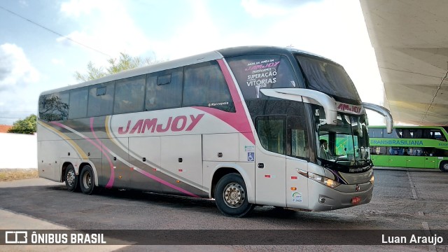 Viação Jam Joy 7711 na cidade de Teresina, Piauí, Brasil, por Luan Araujo. Número da foto: #9481312.