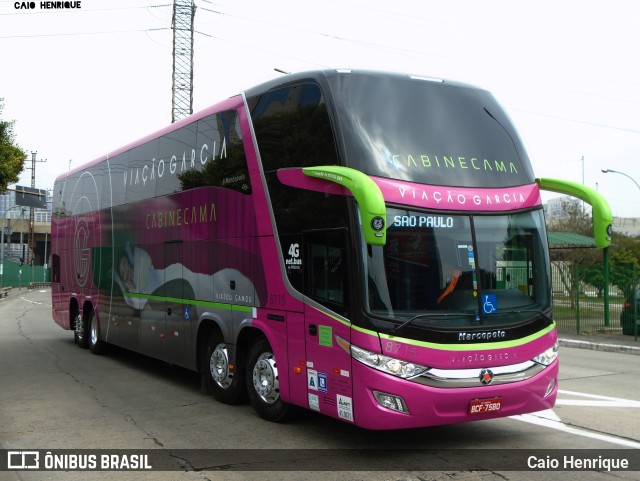 Viação Garcia 8715 na cidade de São Paulo, São Paulo, Brasil, por Caio Henrique . Número da foto: #9482596.