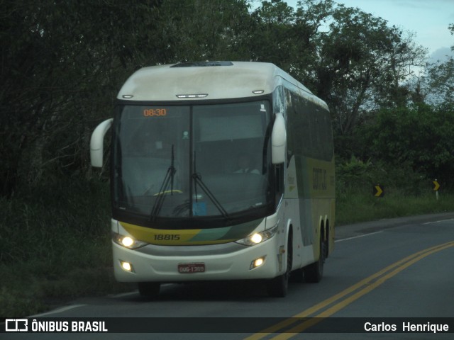 Empresa Gontijo de Transportes 18815 na cidade de Itabuna, Bahia, Brasil, por Carlos  Henrique. ID da foto: 9481898.