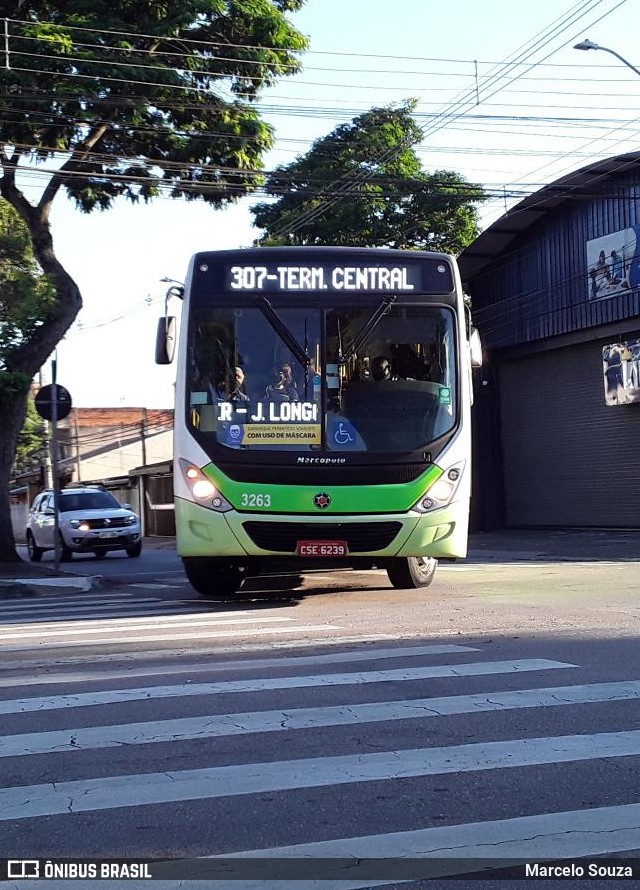 Expresso Maringá São José dos Campos 3263 na cidade de São José dos Campos, São Paulo, Brasil, por Marcelo Souza. ID da foto: 9483019.