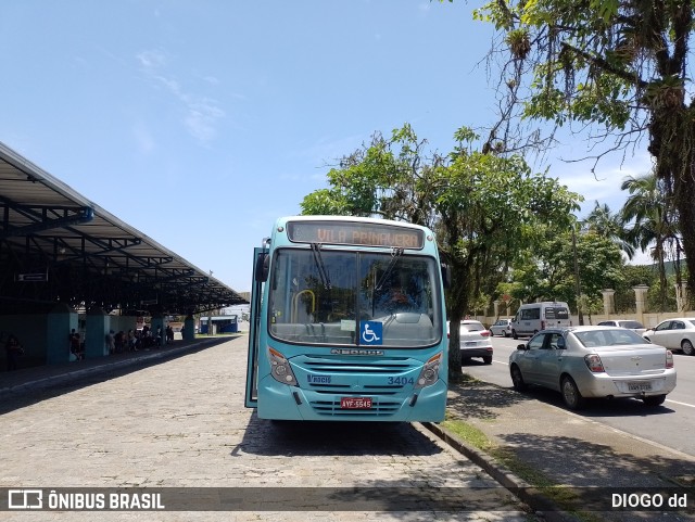 Viação Rocio 3404 na cidade de Paranaguá, Paraná, Brasil, por DIOGO dd. ID da foto: 9480737.