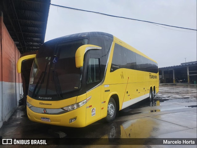 Viação Itapemirim 61001 na cidade de Rio de Janeiro, Rio de Janeiro, Brasil, por Marcelo Horta. Número da foto: #9480745.