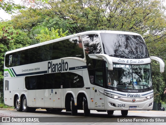 Planalto Transportes 2563 na cidade de São Paulo, São Paulo, Brasil, por Luciano Ferreira da Silva. ID da foto: 9483670.