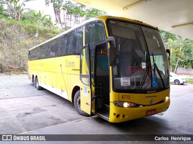 Viação Itapemirim 8715 na cidade de Gandu, Bahia, Brasil, por Carlos  Henrique. ID da foto: 9481745.