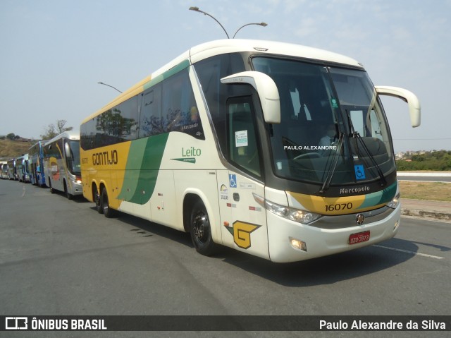 Empresa Gontijo de Transportes 16070 na cidade de Belo Horizonte, Minas Gerais, Brasil, por Paulo Alexandre da Silva. ID da foto: 9482842.