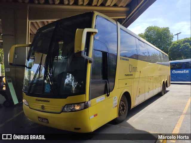 Viação Itapemirim 9535 na cidade de Ribeirão Preto, São Paulo, Brasil, por Marcelo Horta. ID da foto: 9480715.