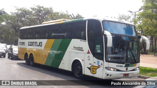 Empresa Gontijo de Transportes 17285 na cidade de Belo Horizonte, Minas Gerais, Brasil, por Paulo Alexandre da Silva. ID da foto: 9482811.