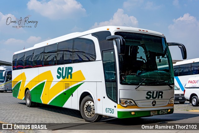 Autobuses Sur 6750 na cidade de Venustiano Carranza, Ciudad de México, México, por Omar Ramírez Thor2102. Número da foto: #9482352.