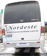 Viação Nordeste 2809 na cidade de Natal, Rio Grande do Norte, Brasil, por Pedro Eduardo. Número da foto: #9481025.