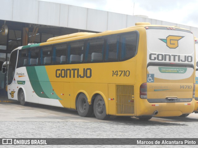 Empresa Gontijo de Transportes 14710 na cidade de Perdões, Minas Gerais, Brasil, por Marcos de Alcantara Pinto. Número da foto: #9429906.