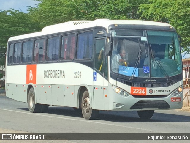 Borborema Imperial Transportes 2234 na cidade de Nazaré da Mata, Pernambuco, Brasil, por Edjunior Sebastião. ID da foto: 9427964.