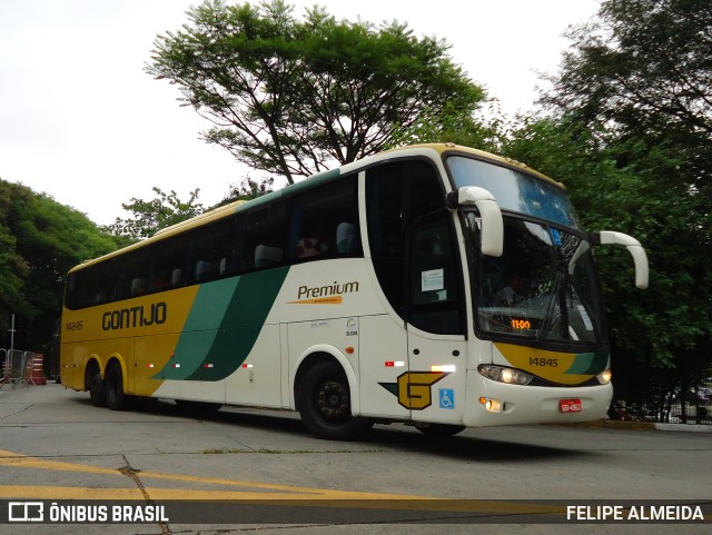 Empresa Gontijo de Transportes 14845 na cidade de São Paulo, São Paulo, Brasil, por FELIPE ALMEIDA. ID da foto: 9430397.