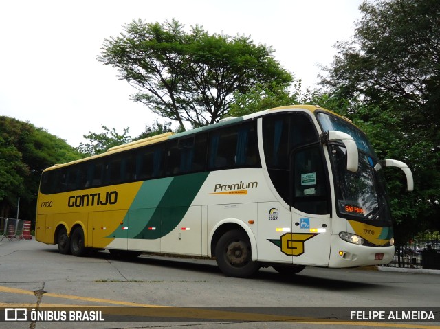 Empresa Gontijo de Transportes 17100 na cidade de São Paulo, São Paulo, Brasil, por FELIPE ALMEIDA. ID da foto: 9430492.