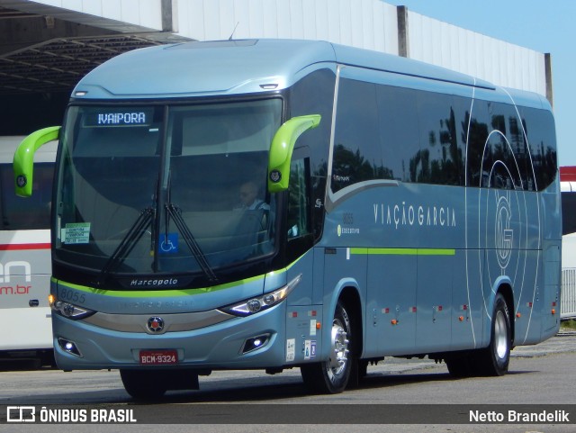 Viação Garcia 8055 na cidade de Ponta Grossa, Paraná, Brasil, por Netto Brandelik. Número da foto: #9428824.