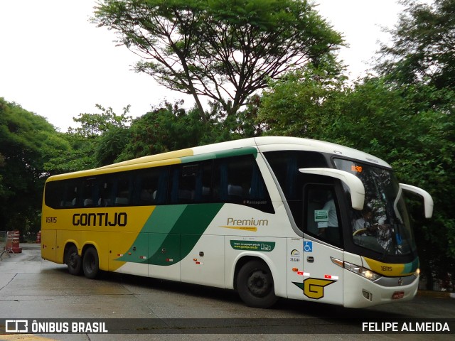 Empresa Gontijo de Transportes 18115 na cidade de São Paulo, São Paulo, Brasil, por FELIPE ALMEIDA. ID da foto: 9430692.