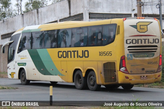 Empresa Gontijo de Transportes 18565 na cidade de Cuiabá, Mato Grosso, Brasil, por José Augusto de Souza Oliveira. ID da foto: 9428302.