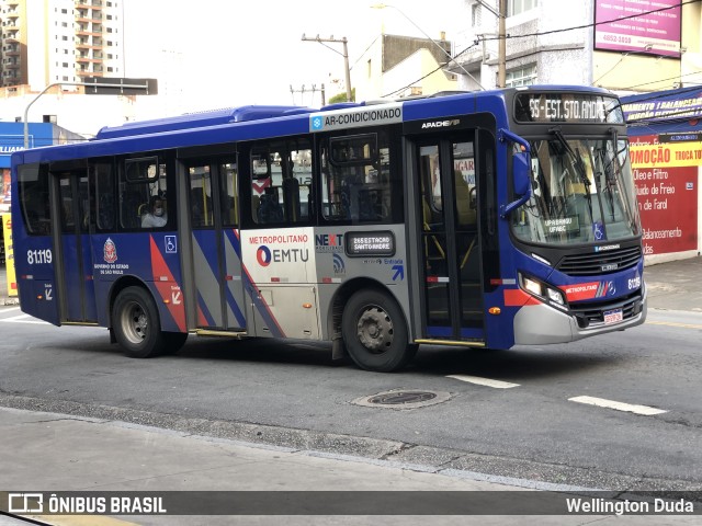 Next Mobilidade - ABC Sistema de Transporte 81.119 na cidade de Santo André, São Paulo, Brasil, por Wellington Duda. Número da foto: #9430200.
