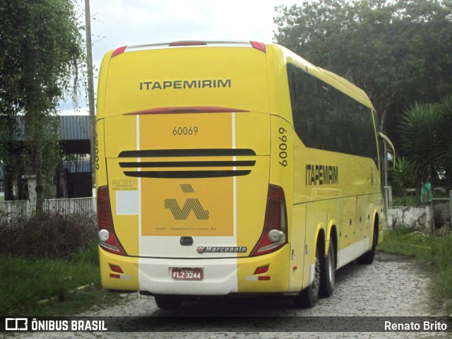 Viação Itapemirim 60069 na cidade de Juiz de Fora, Minas Gerais, Brasil, por Renato Brito. ID da foto: 9429485.