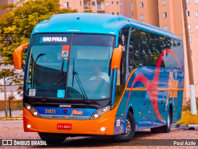 Rápido Expresso Fênix Viação 31025 na cidade de Jundiaí, São Paulo, Brasil, por Paul Azile. ID da foto: 9428507.