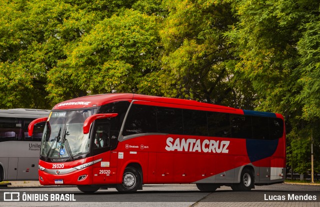 Viação Santa Cruz 29320 na cidade de São Paulo, São Paulo, Brasil, por Lucas Mendes. ID da foto: 9429228.