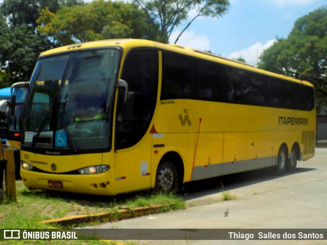 Viação Itapemirim 7801 na cidade de São Paulo, São Paulo, Brasil, por Thiago  Salles dos Santos. ID da foto: 9429754.