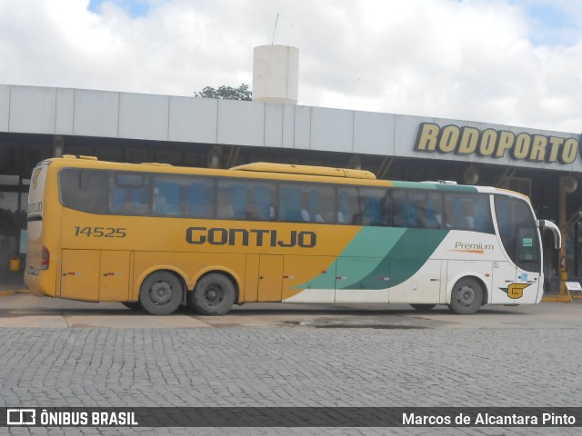 Empresa Gontijo de Transportes 14525 na cidade de Perdões, Minas Gerais, Brasil, por Marcos de Alcantara Pinto. Número da foto: #9429937.