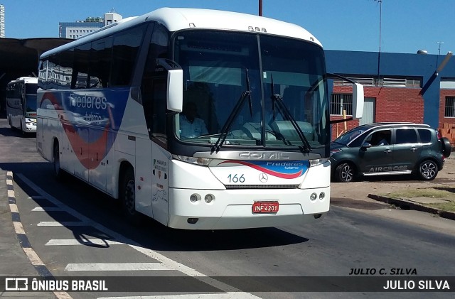 Expresso Frederes > Frederes Turismo 166 na cidade de Porto Alegre, Rio Grande do Sul, Brasil, por JULIO SILVA. Número da foto: #9427903.