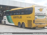 Empresa Gontijo de Transportes 14710 na cidade de Perdões, Minas Gerais, Brasil, por Marcos de Alcantara Pinto. ID da foto: :id.