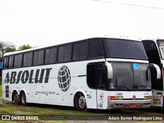 Absolut Turismo 7480 na cidade de Aparecida, São Paulo, Brasil, por Adam Xavier Rodrigues Lima. ID da foto: 9486217.