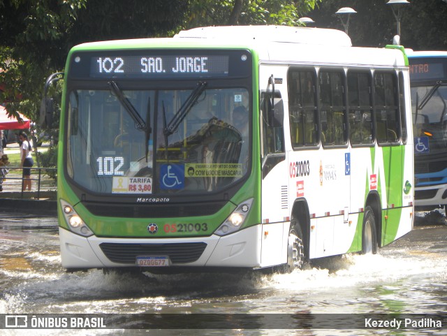 Via Verde Transportes Coletivos 0521003 na cidade de Manaus, Amazonas, Brasil, por Kezedy Padilha. Número da foto: #9486591.