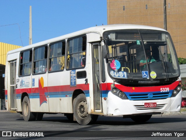 AVP - Auto Viação Paraíso 5339 na cidade de Aracaju, Sergipe, Brasil, por Jefferson  Ygor. ID da foto: 9484876.