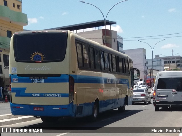Viação Novo Horizonte 1004411 na cidade de Vitória da Conquista, Bahia, Brasil, por Flávio  Santos. Número da foto: #9484256.