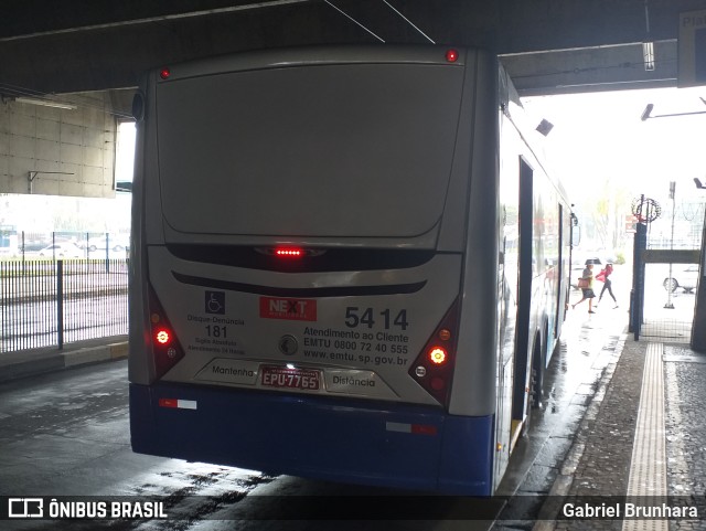 Next Mobilidade - ABC Sistema de Transporte 5414 na cidade de São Bernardo do Campo, São Paulo, Brasil, por Gabriel Brunhara. Número da foto: #9484689.