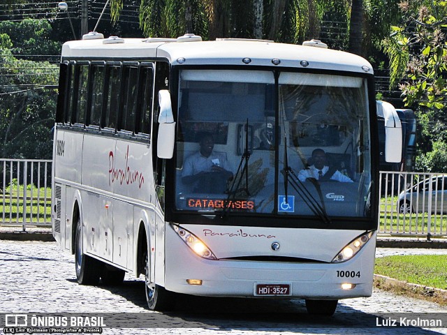 Paraibuna Transportes 10004 na cidade de Juiz de Fora, Minas Gerais, Brasil, por Luiz Krolman. ID da foto: 9485892.