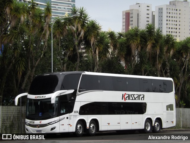 Kaissara - Viação Caiçara 3036 na cidade de Curitiba, Paraná, Brasil, por Alexandre Rodrigo. Número da foto: #9485841.