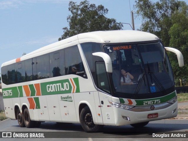 Empresa Gontijo de Transportes 21675 na cidade de Cuiabá, Mato Grosso, Brasil, por Douglas Andrez. Número da foto: #9485732.