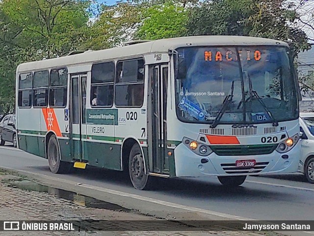 Auto Viação Veleiro 020 na cidade de Maceió, Alagoas, Brasil, por Jamysson Santana. Número da foto: #9483784.