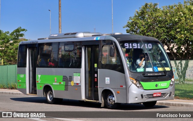 Transcooper > Norte Buss 1 6237 na cidade de São Paulo, São Paulo, Brasil, por Francisco Ivano. ID da foto: 9485641.