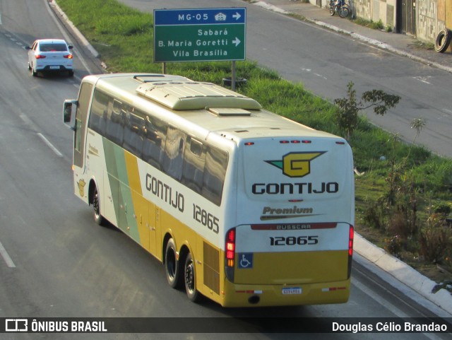 Empresa Gontijo de Transportes 12865 na cidade de Belo Horizonte, Minas Gerais, Brasil, por Douglas Célio Brandao. Número da foto: #9486399.