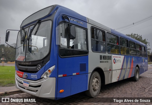 BR Mobilidade Baixada Santista 721113 na cidade de Cubatão, São Paulo, Brasil, por Tiago Alves de Souza. ID da foto: 9485799.