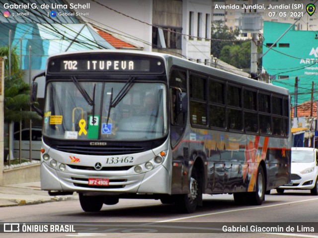Rápido Campinas 133462 na cidade de Jundiaí, São Paulo, Brasil, por Gabriel Giacomin de Lima. Número da foto: #9488791.