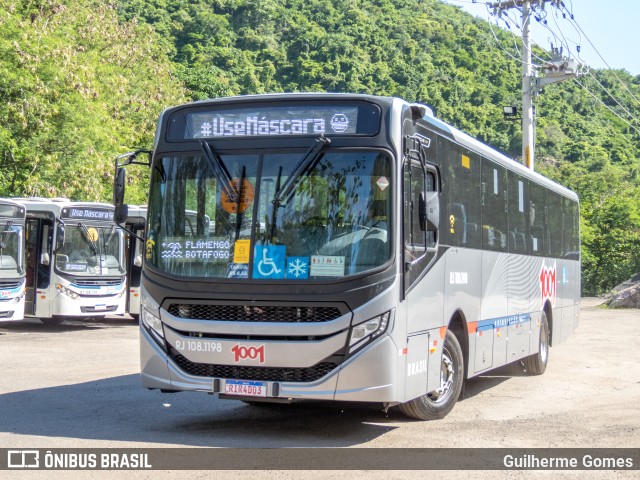 Auto Viação 1001 RJ 108.1198 na cidade de Niterói, Rio de Janeiro, Brasil, por Guilherme Gomes. Número da foto: #9488374.